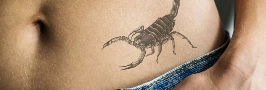 tatouages pour le signe du scorpion